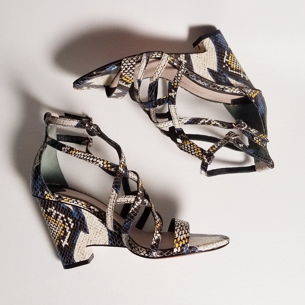 Derek Lam 10 Crosby Zanzibar Wedge Sandals